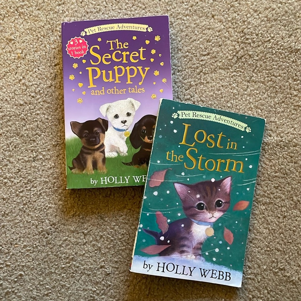 Books “The Secret Puppy & Other Tales” & “Lost In The Storm”